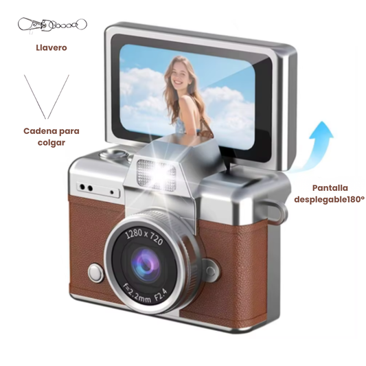 Mini cámara llavero
